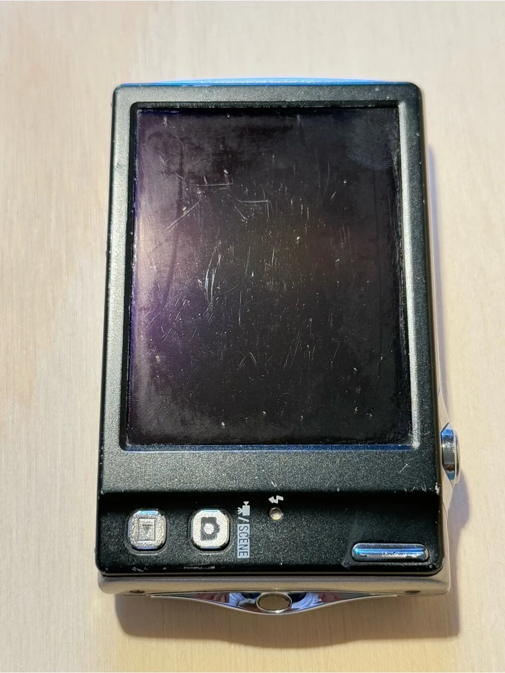 Nikon Coolpix S4000 Silver 12.0MP Digital Camera BROKEN LENS ERROR Read Info Blw